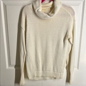 Athleta Cream Sweater